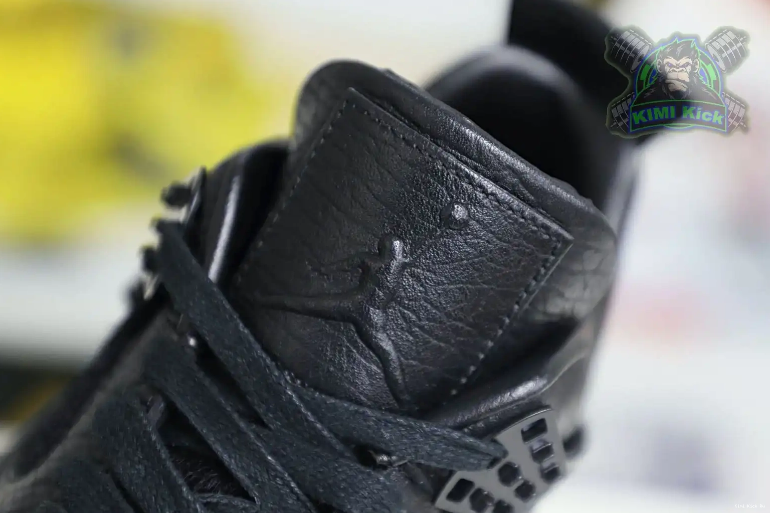 Jordan black retro Kimikick ponyhair 4 Jordan Air 0413